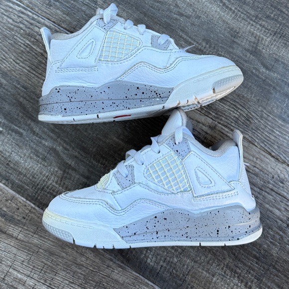 Jordan 4 retro white Oreo 9c - Picture 2 of 6